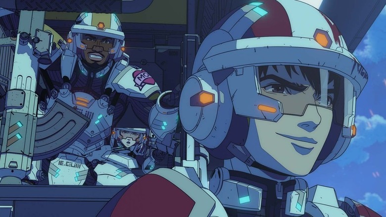 Akira pilots a ship in Yakitori: Soldiers of Misfortune