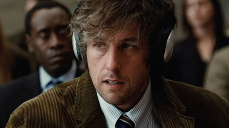 Charlie with headphones on