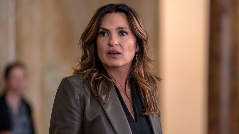Olivia Benson looking concerned
