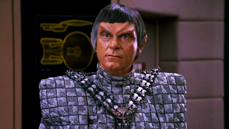 Jarok stands on the bridge in Star Trek: The Next Generation