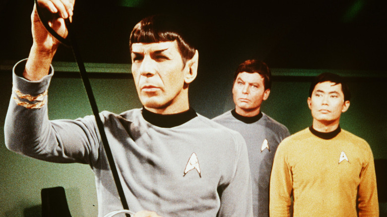 Spock looks bewildered