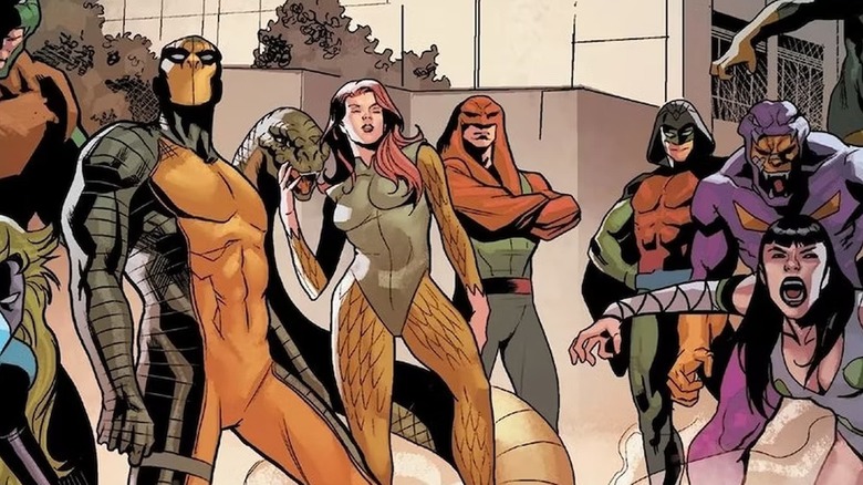 The 2024 Marvel Comics incarnation of the Serpent Society (2024)