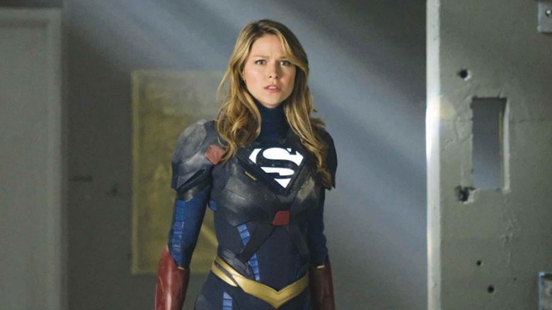 Kara Danvers in her armored suit on Supergirl (2015-2021)