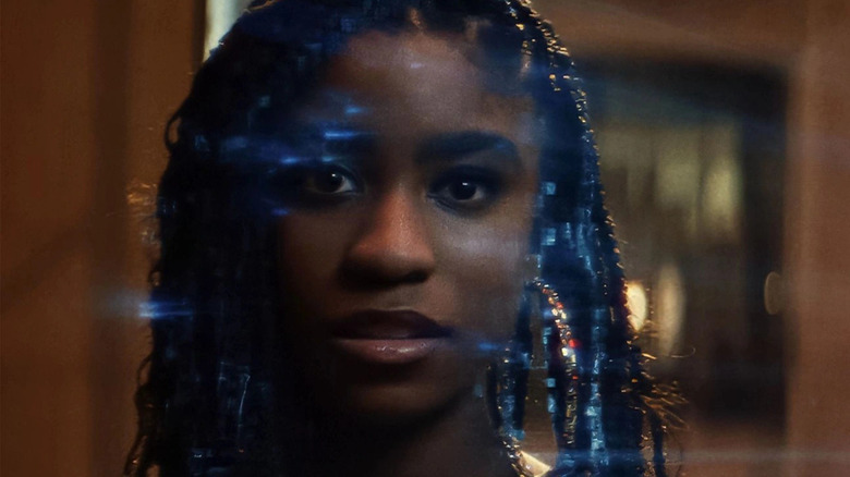 Natalie preparing to talk to Riri Williams in "Ironheart" (2025)