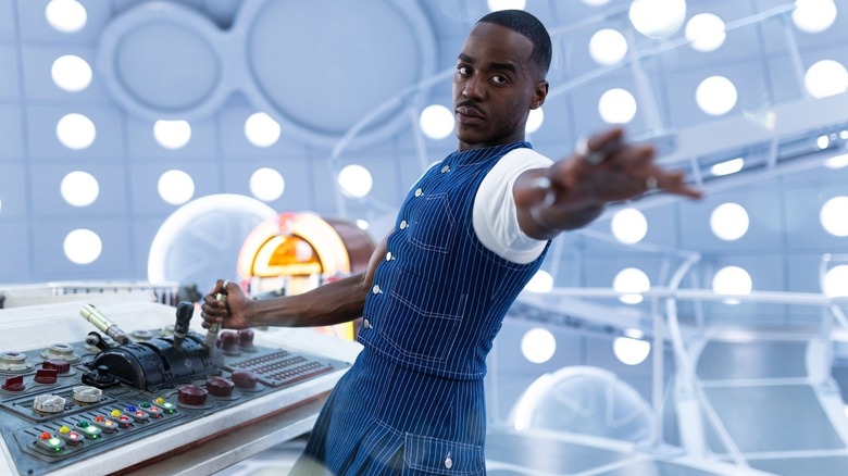The 15th Doctor pilots the TARDIS in "Doctor Who" (1963-present)