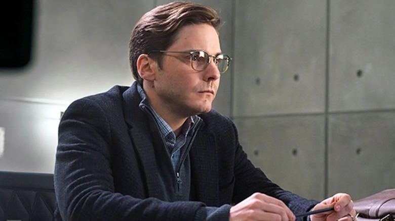 Zemo sits at a desk in "Captain America: Civil War"