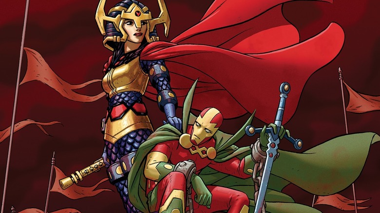 Big Barda and Mister Miracle