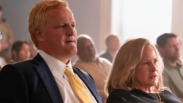 Alex and Maggie Murdaugh sitting together in Murdaugh: Death in the Family