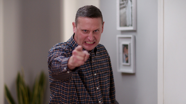 Tim Robinson pointing at the camera in I Think You Should Leave with Tim Robinson