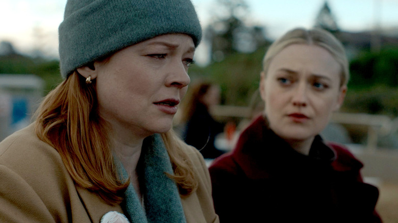 Jenny looking at a crying Marissa on All Her Fault