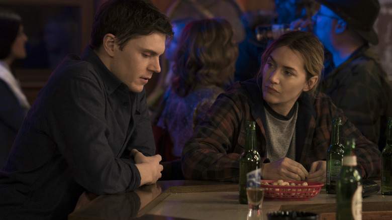 Colin and Mare at a bar together in Mare of Easttown