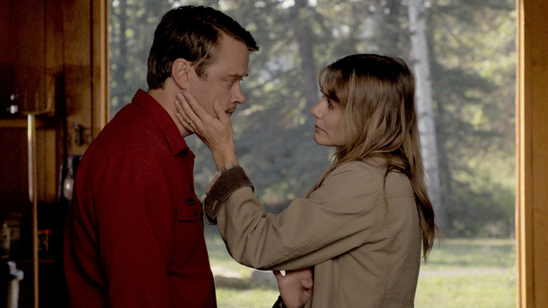 Marybeth strokes Joe's face in "Joe Pickett" (2021-2023)