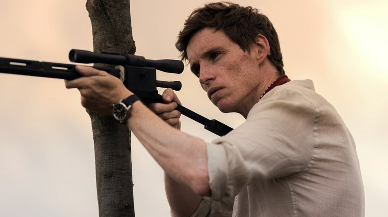 The Jackal aiming a sniper rifle in The Day of the Jackal (2024)