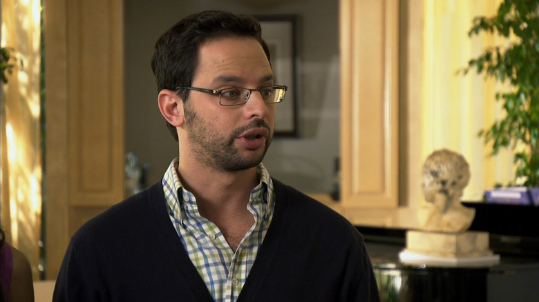 Rodney Ruxin looking surprised on The League