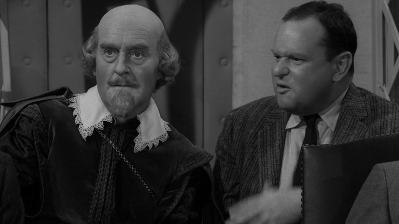 William Shakespeare talking to Julius Moomer on The Twilight Zone