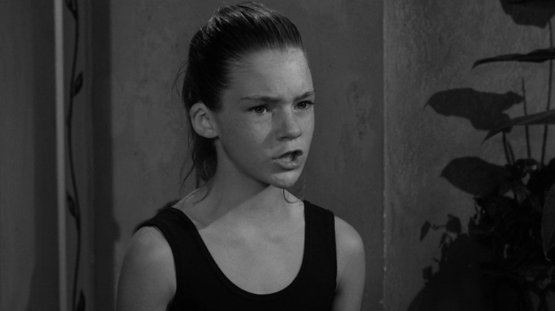 June looking stern on The Twilight Zone