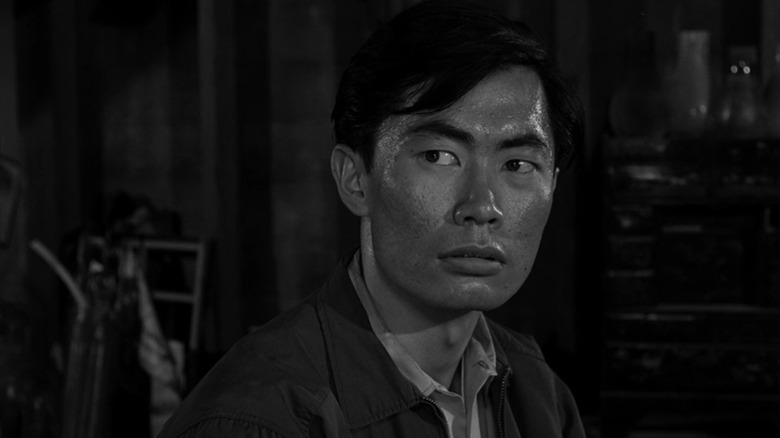 Takamori side-eyeing Fenton on The Twilight Zone