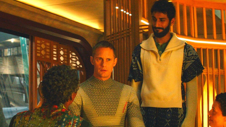 Ratthi and Mensah speak to Murderbot