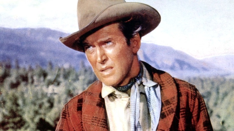 Howard Kemp looking ready to shoot in The Naked Spur (1953)