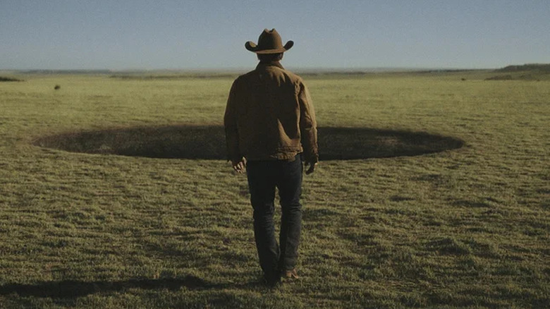 Royal Abbott wanders toward the black hole on "Outer Range" (2022-2024)
