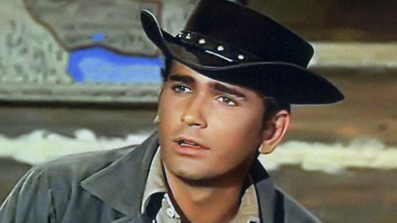 Joseph sitting down on "Bonanza" (1959-1973)
