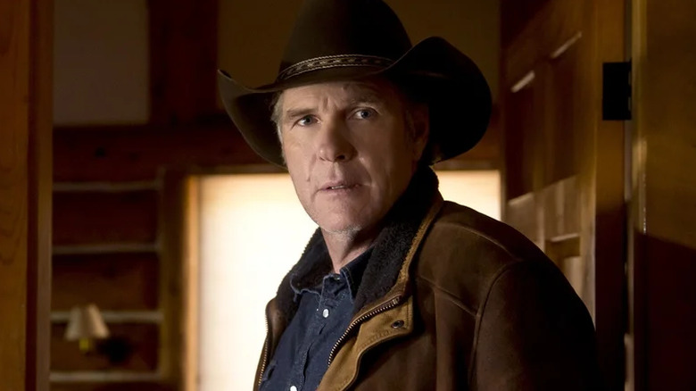 Sheriff Walt Longmire on duty on Longmire (2012-2017)