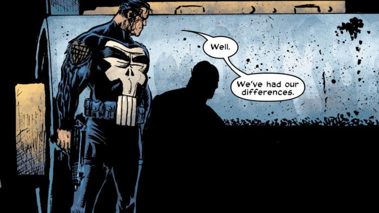 Punisher steamrolling Wolverine