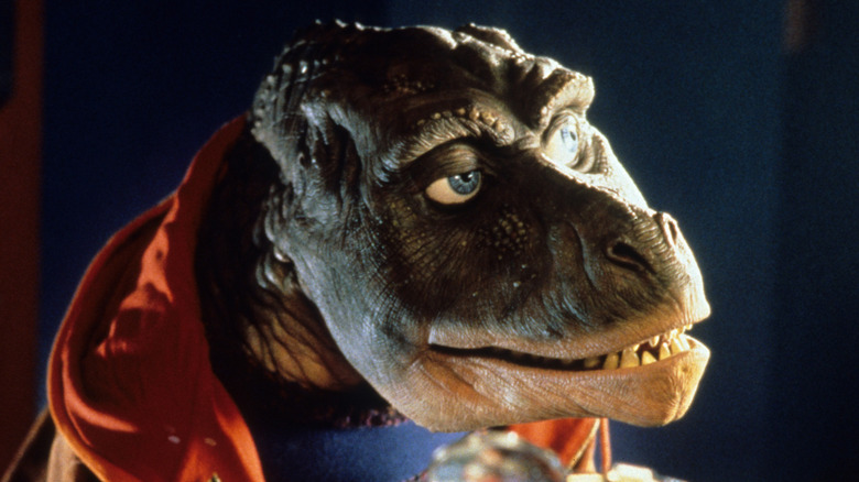 Theodore Rex talking in Theodore Rex (1995)