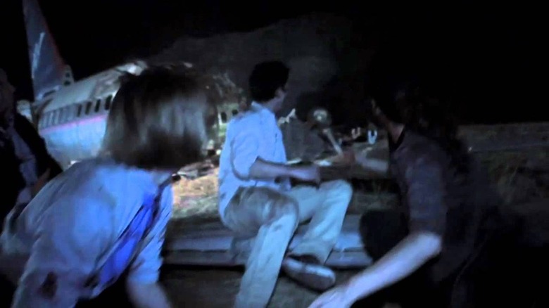 Three of Tape 407's leads scrambling to inspect an odd nosie (2012)