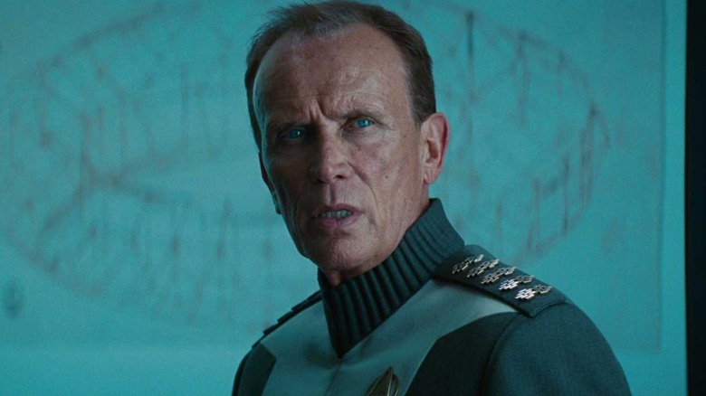 Fleet Admiral Alexander Marcus standing at Starfleet Command in "Star Trek Into Darkness" (2013)