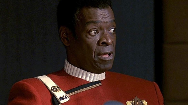 Fleet. Adm. Lance Cartwright speaking in "Star Trek VI: The Undiscovered Country" (1991)