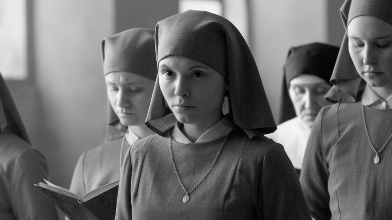 Wanda in a religious service