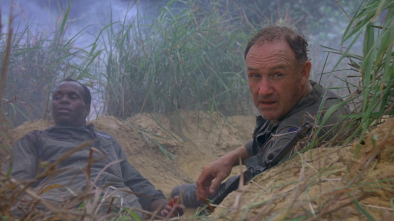 Hambleton and Clark pinned down in large ditch
