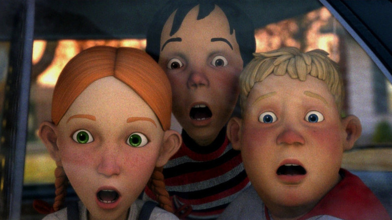 D. J., Charles, and Jenny Reacting