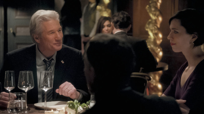Richard Gere at dinner