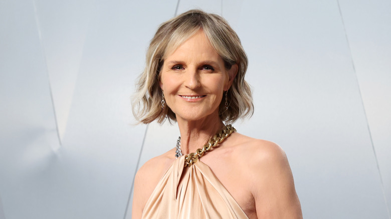 Helen Hunt smiles