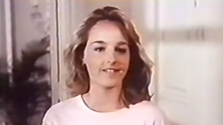 A young Helen Hunt smiles