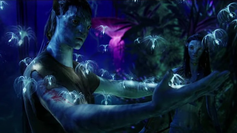 Na'vi Jake Sully marveling