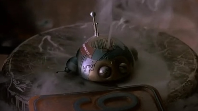 Newborn alien fix-it resting