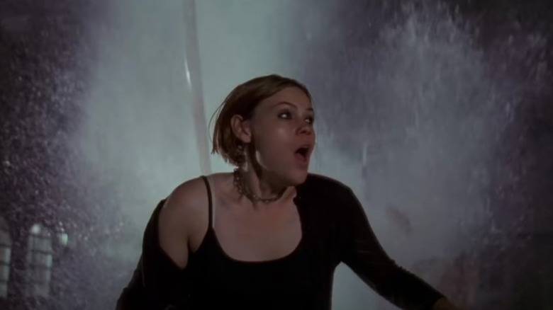 Stokes Mitchell running from water