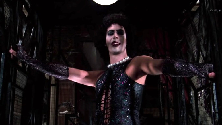 Dr. Frank-N-Furter posing