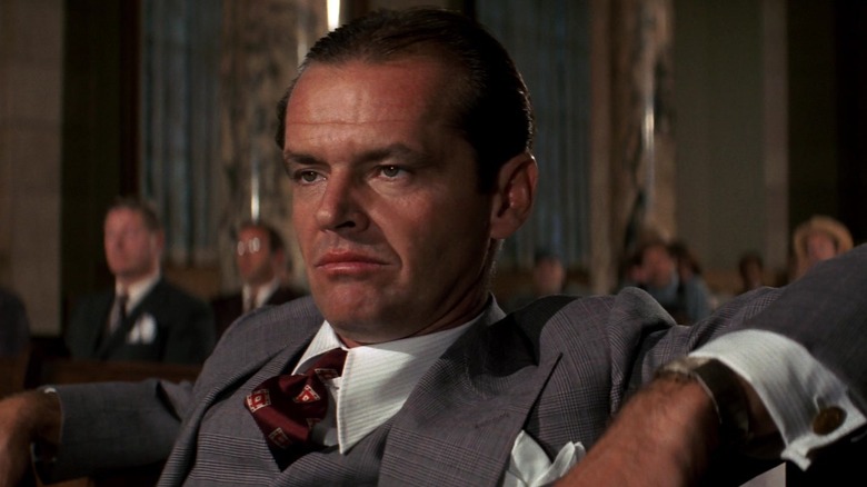 Jack Nicholson looking bored