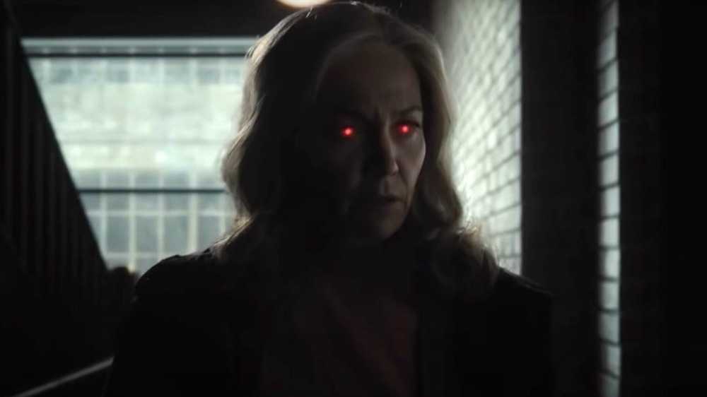 Martian Manhunter disguised as Martha Kent in the Snyder Cut