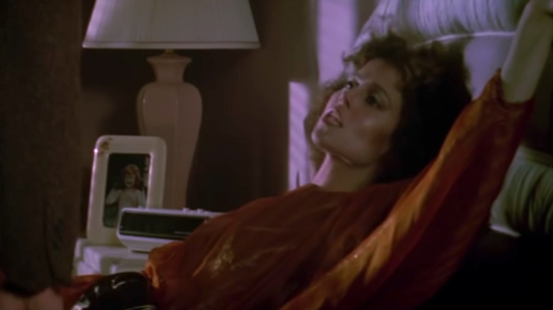 Dana in bed possessed as Zuul