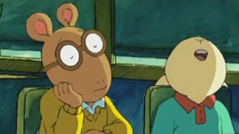 Arthur and Buster asleep