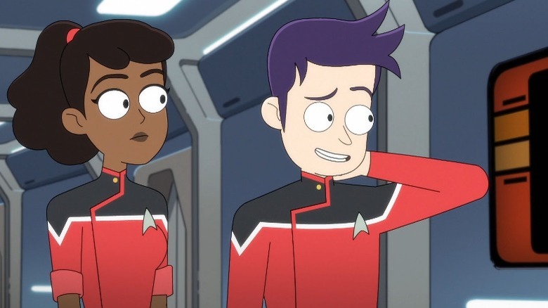 Boimler and Mariner on the job