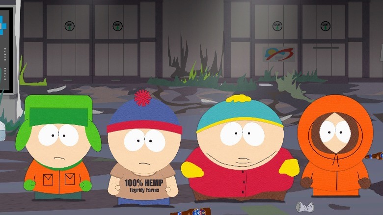 Eric, Kyle, Stan, and Kenny