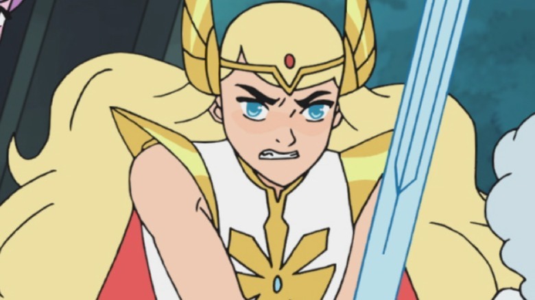 She-Ra wields her sword