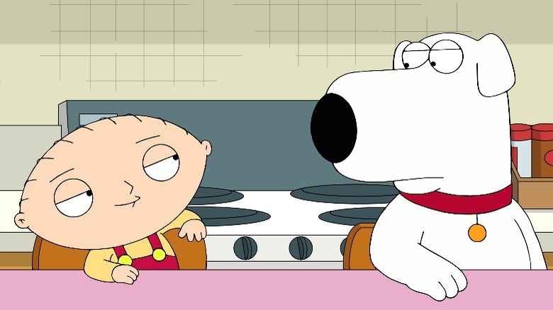 Stewie and Brian