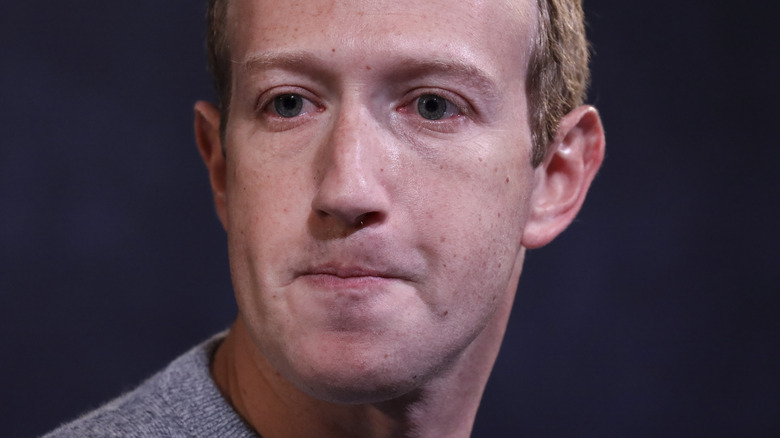 Mark Zuckerberg staring coldly